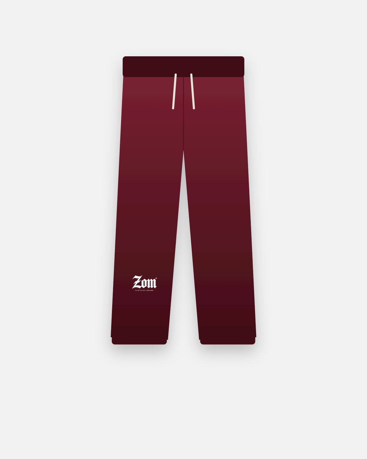 ZOM Essential Joggers - Burgundy